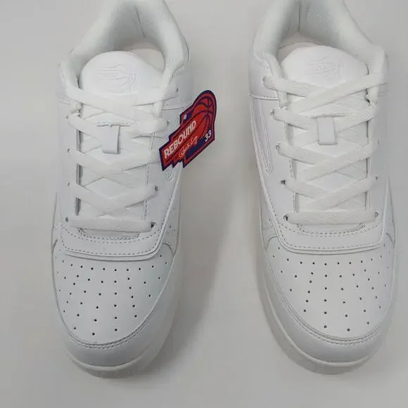 Ewing Athletics Orion Low White Leather Rebound by Patrick Ewing Men's Sneaker - Picture 3 of 13